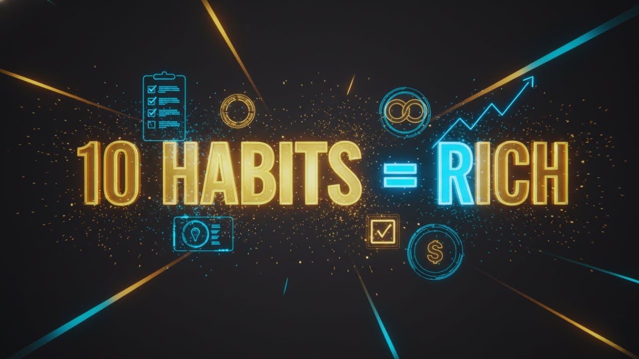 10 Habits That Make You Rich | The Secret to Wealth Creation | Rich Mindset Podcast