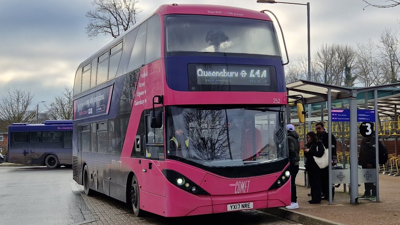 SPECIAL | BUS 614 THE COMET QUEENSBURY - HATFIELD STATION YX17NRE 252