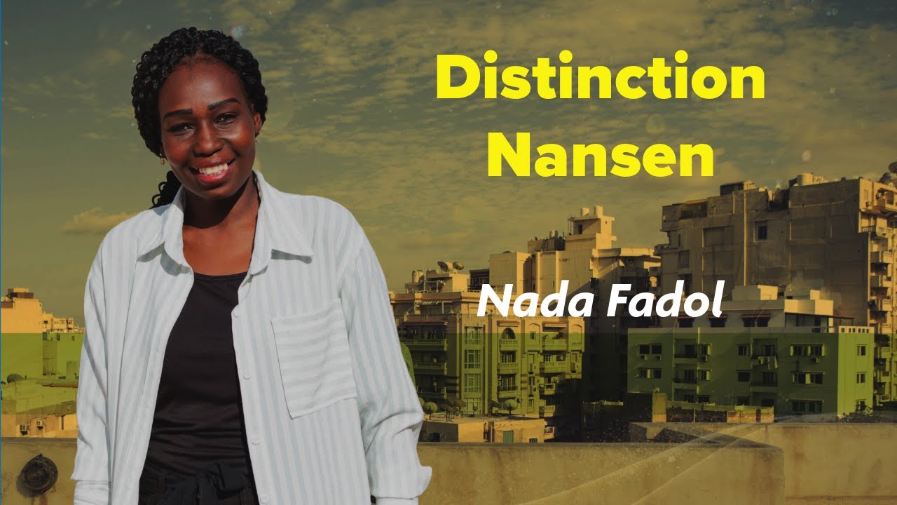 Nada Fadol est la lauréate de la distinction Nansen pour le Moyen-Orient et l'Afrique du Nord