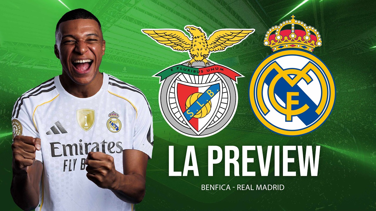 🚨🏆 BENFICA - REAL MADRID : INFOS, 4 ABSENTS, COMPO ET NOS PRONOS !
