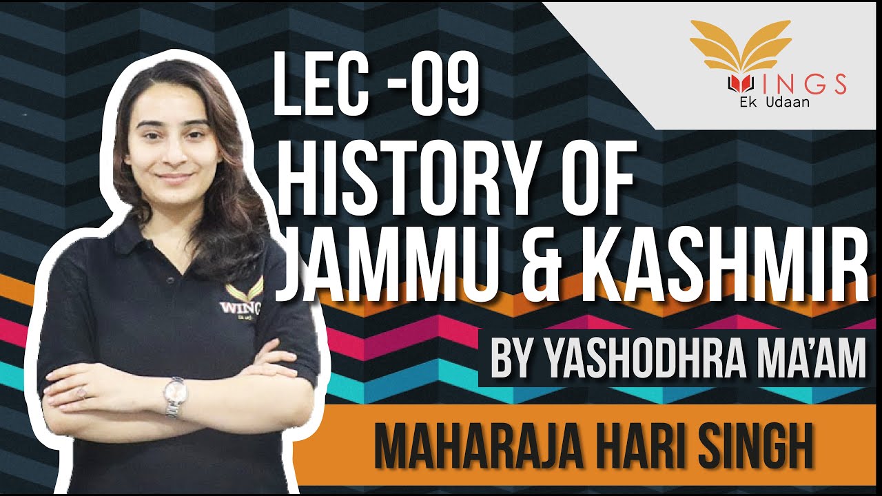 Maharaja Hari Singh||History Of Jammu And Kashmir||Lec-9||JKSSB||JKPSC||UPSC