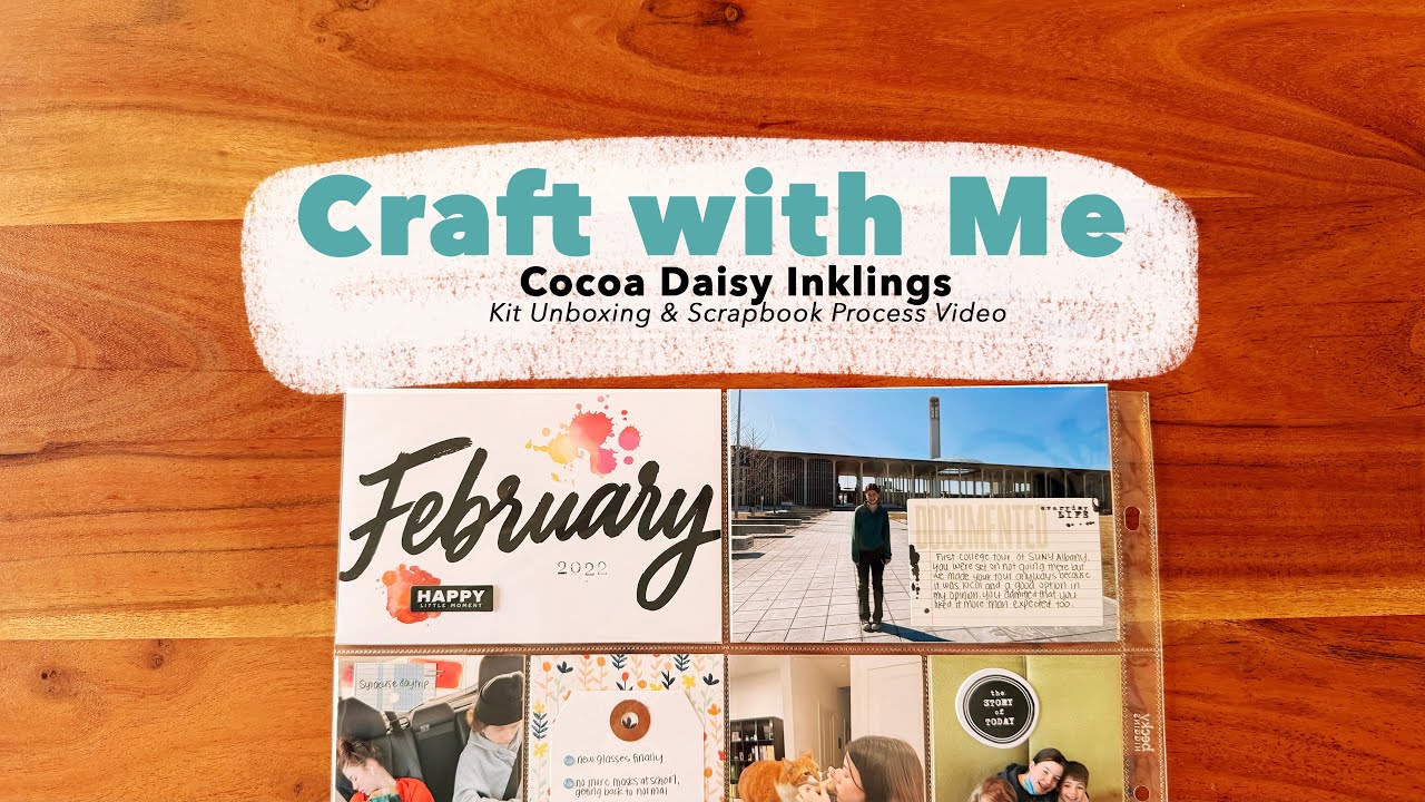Документирование старых историй // Распаковка и процесс создания Cocoa Daisy Inklings