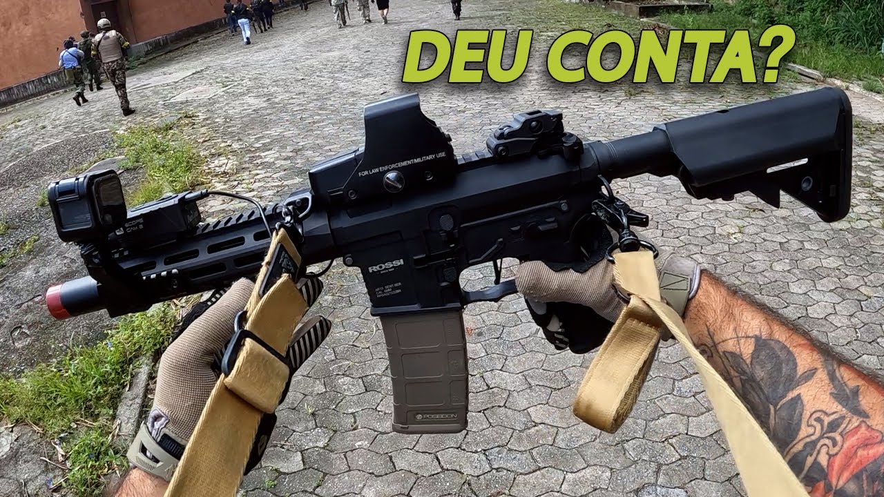 TESTANDO A SENTINEL NO GAME! Airsoft Gameplay