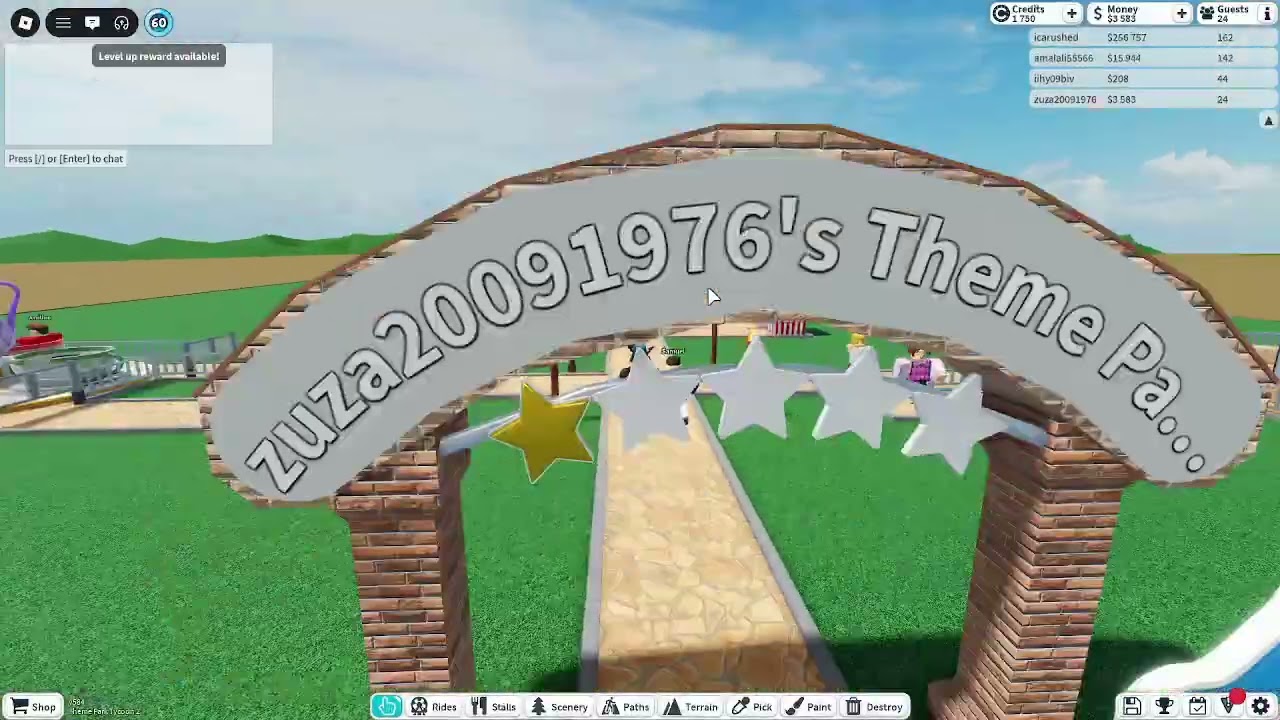 MÓJ PIERWSZY PARK W ROBLOX