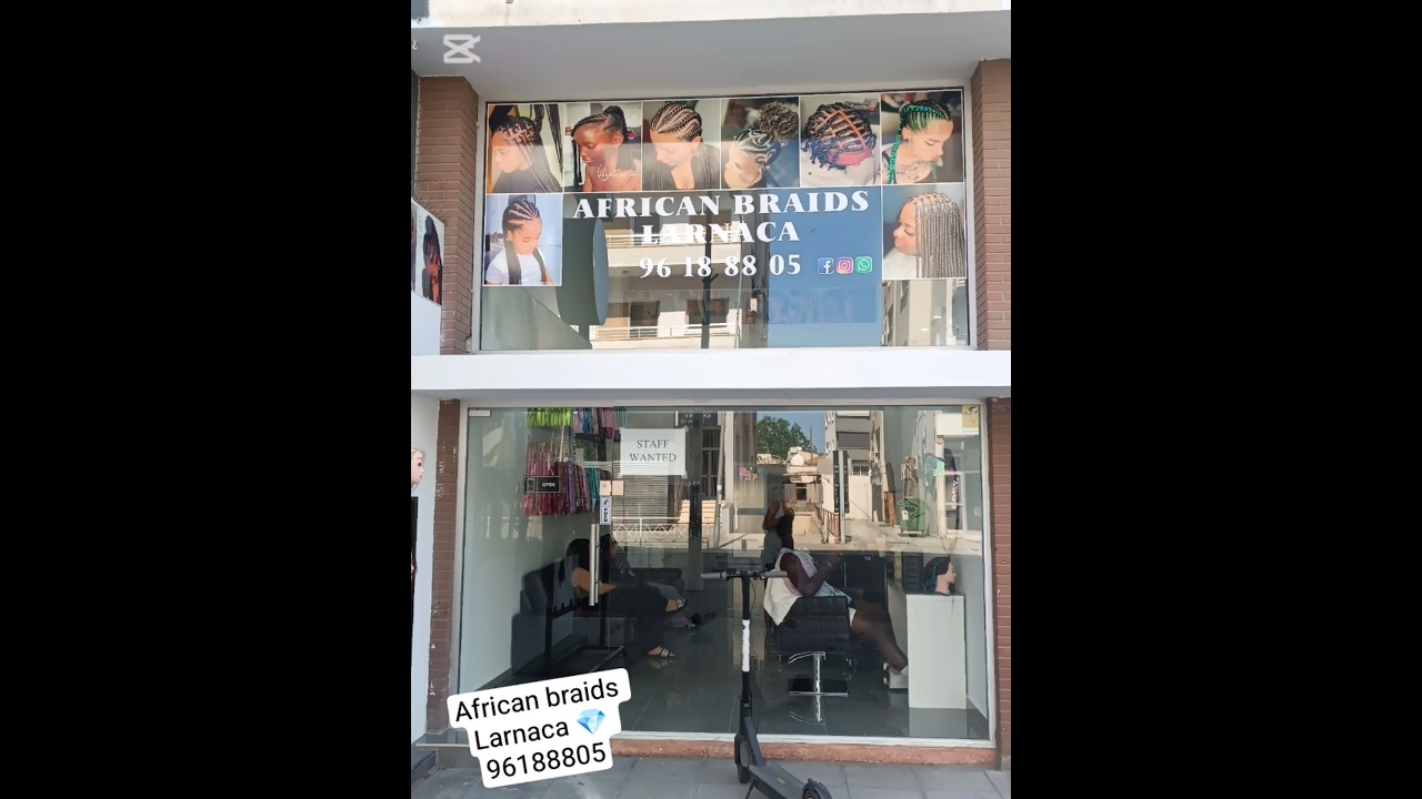 African braids salon in Larnaca 🎉💎#larnacabraids #cyprusbraids #africanbraids #africanbraidslarnaca