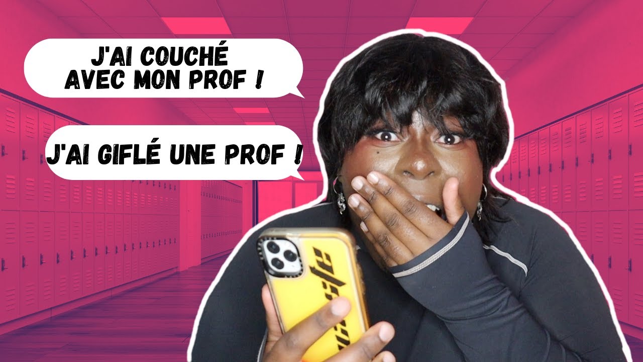 Je réagis à vos pires anecdotes à l'école ! + CONCOURS ! ⎜Justyocaste