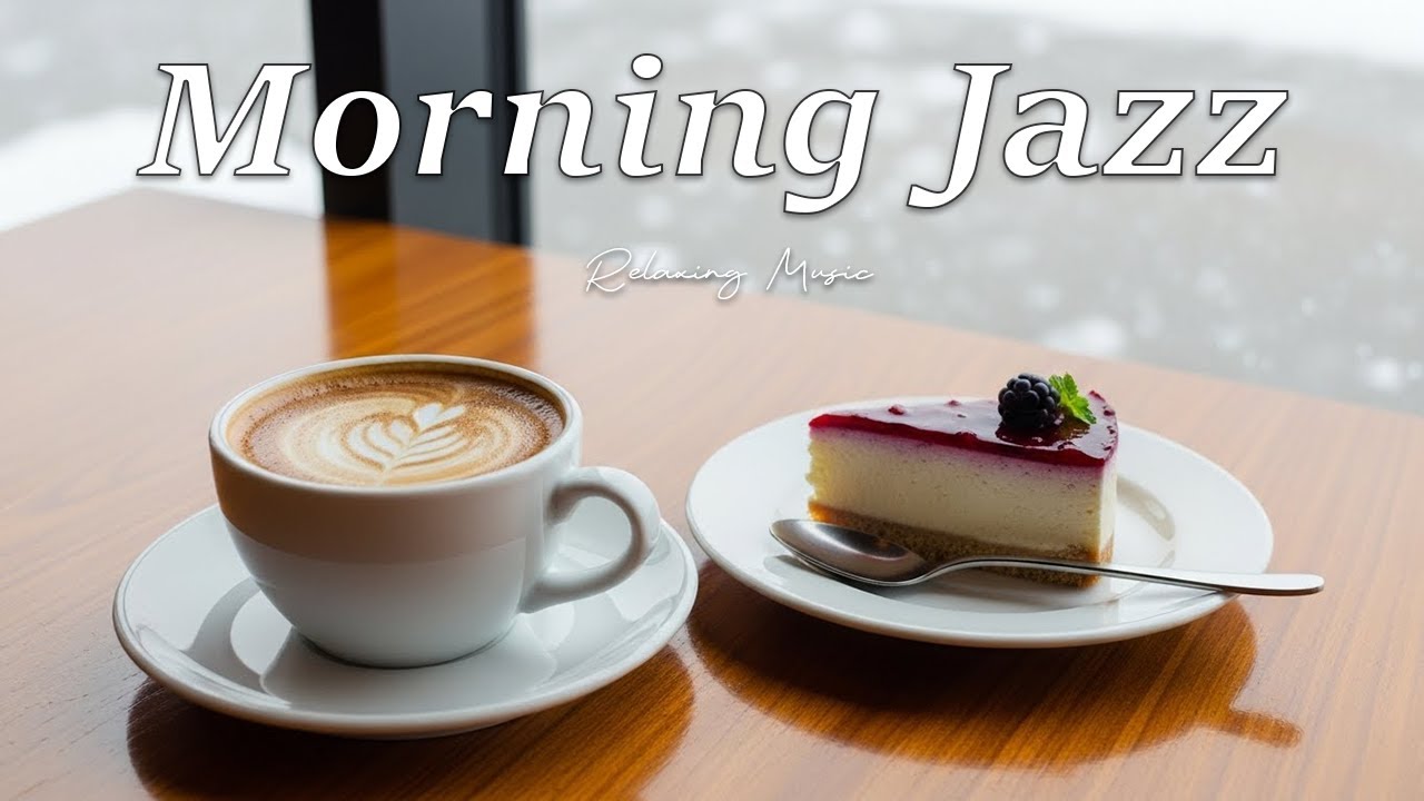 Morning Jazz Music 🌿 Gentle Bossa Nova Coffee Ambience for Peaceful Focus and Happy Mood