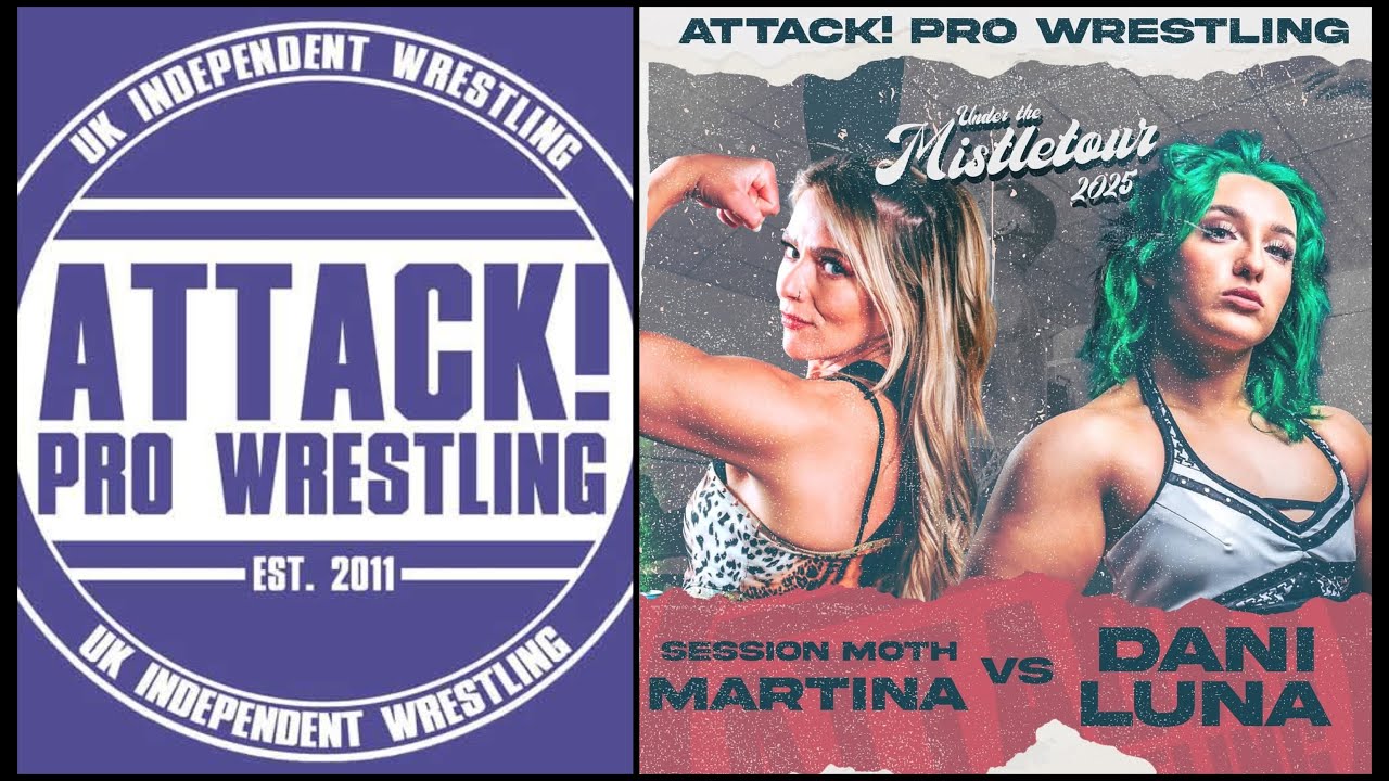 Attack! Pro Wrestling: Dani Luna vs. Session Moth Martina