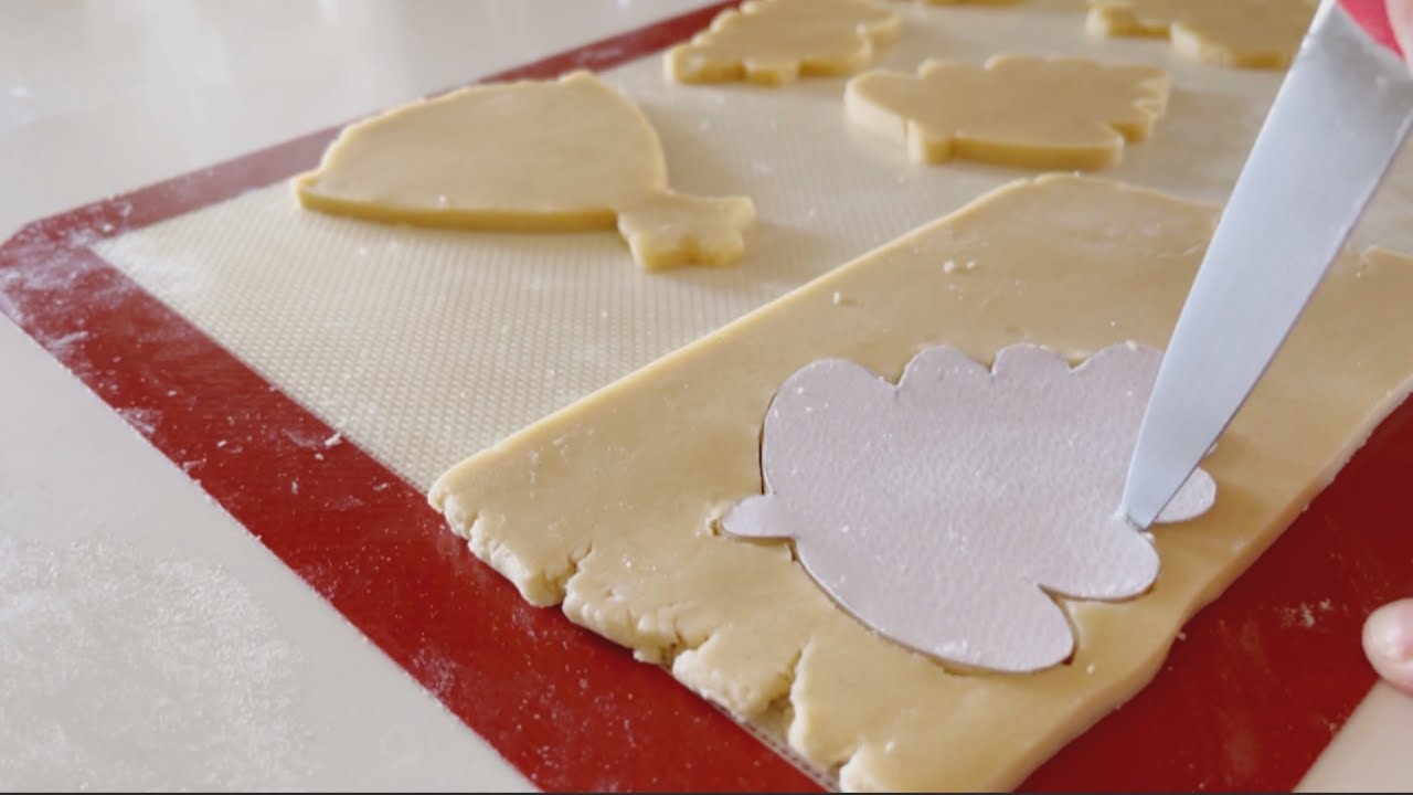 كيفية تقطيع الكوكيز للتزيين من دون مقاطع cookie cutters templates