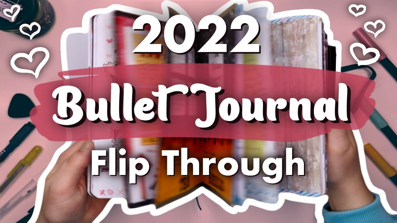 2022 READING BULLET JOURNAL FLIP THROUGH! - Revisit all of my favorite spreads from last year!