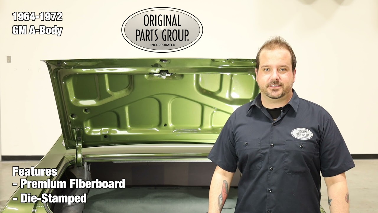 OPGI Product Spotlight: 1964-1972 GM A-Body Trunk Divider Boards