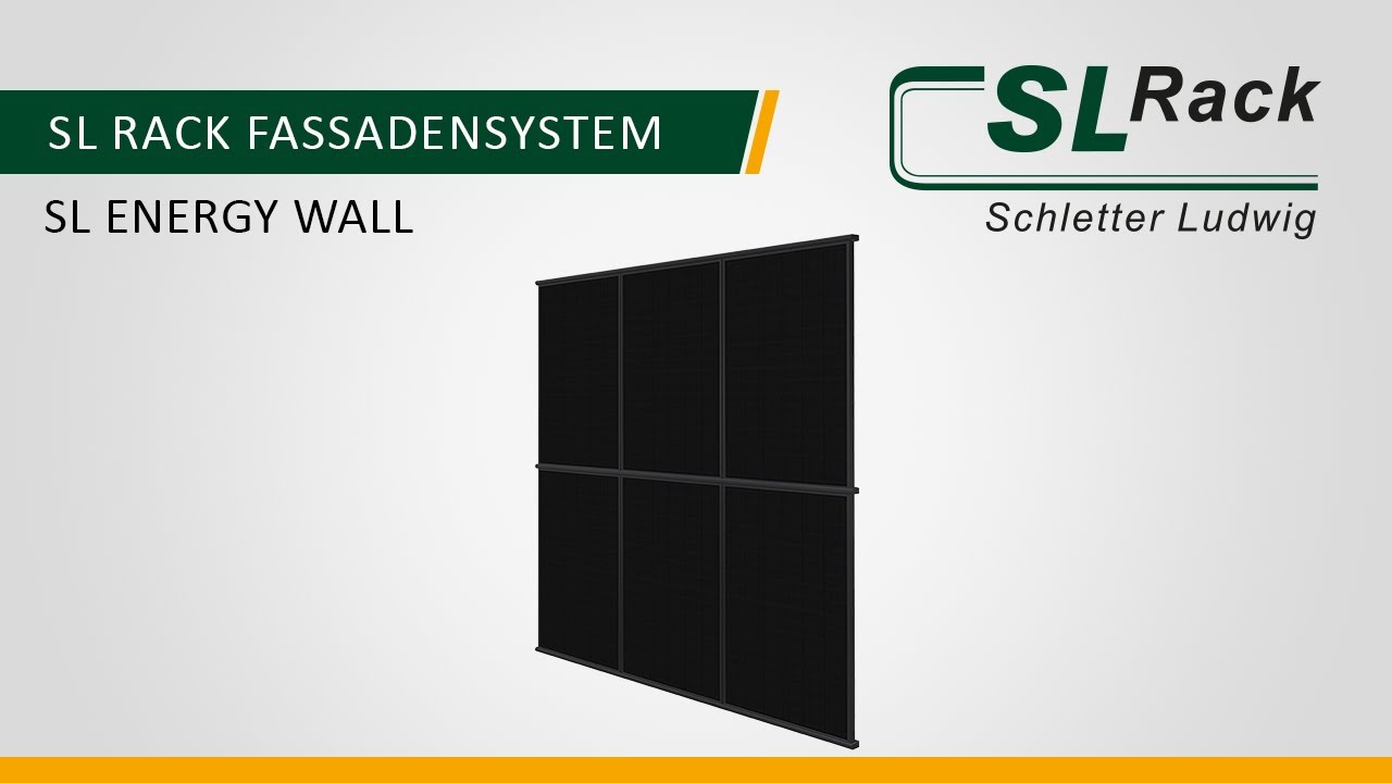Produkt-/Montagevideo SL Energy Wall