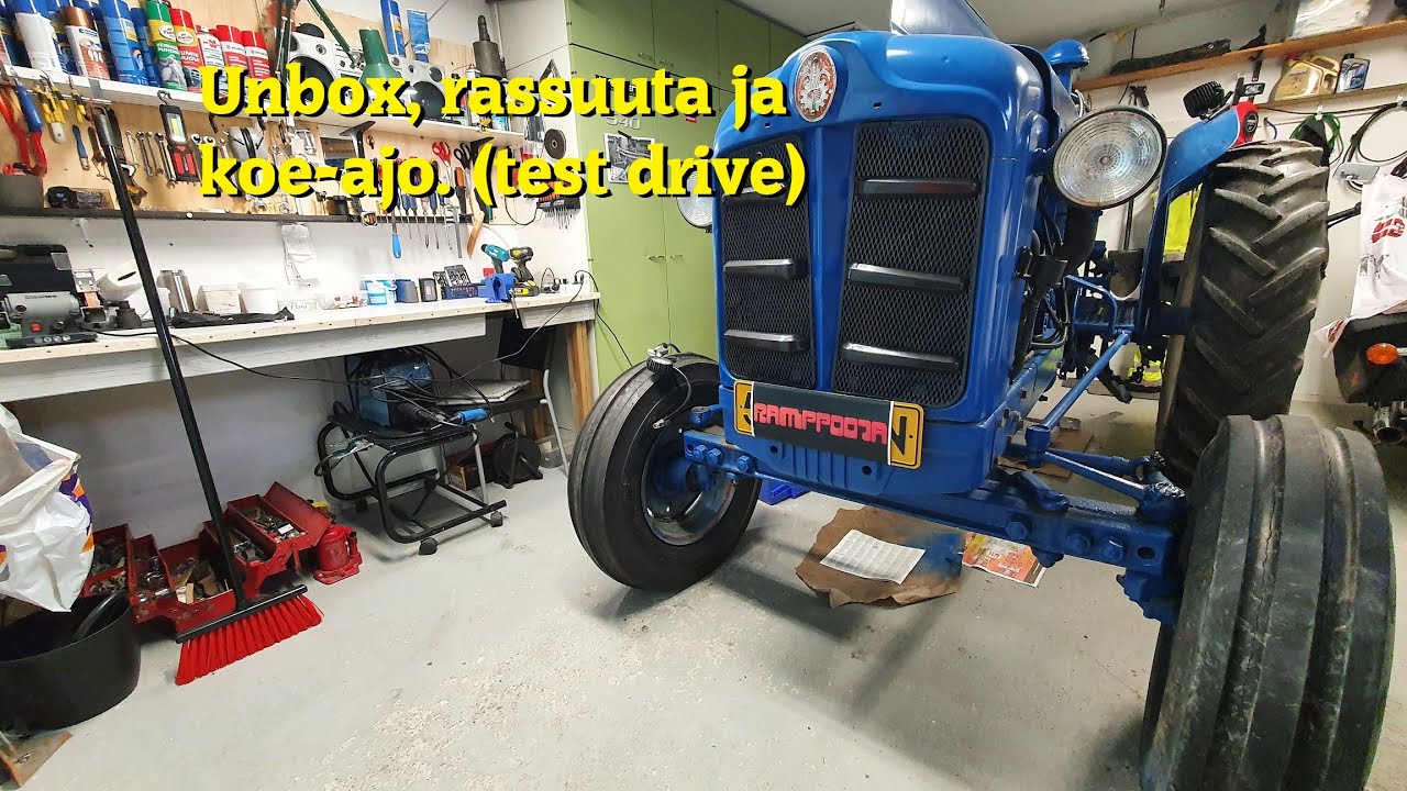 Fordson Super Major | koeajo, unbox ja vielä pikku hommia