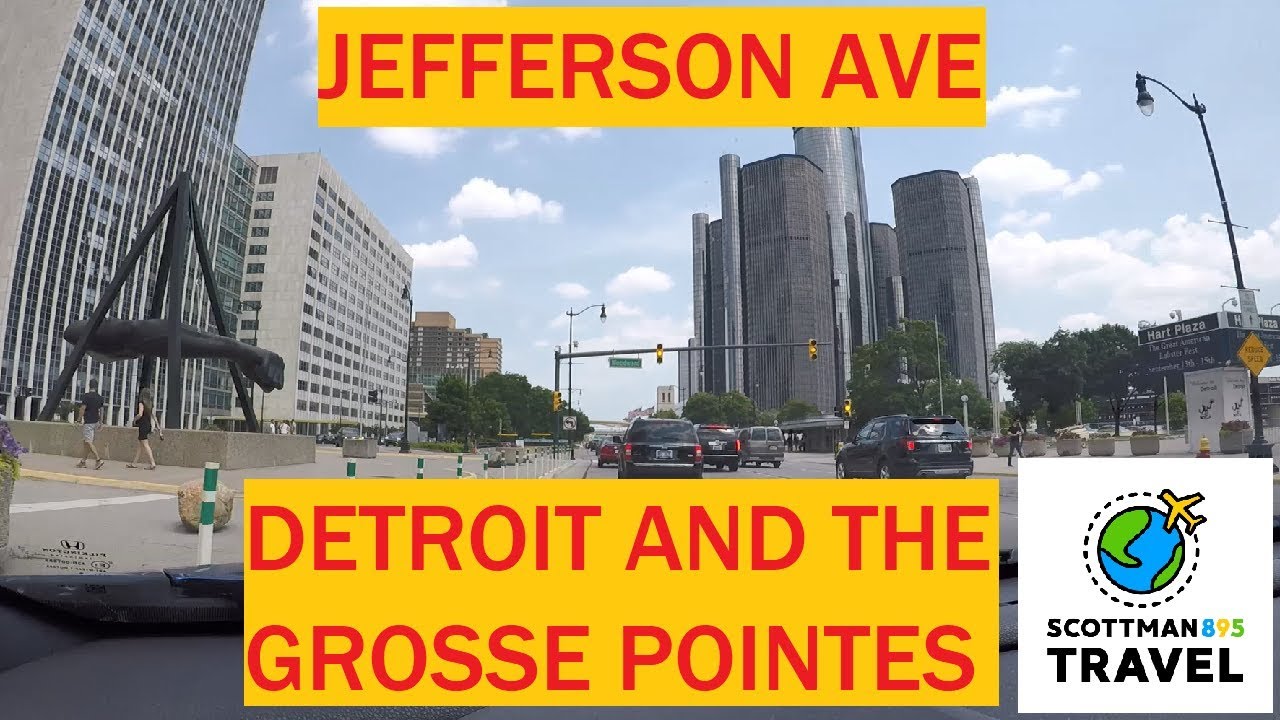Вождение с Scottman895: Jefferson Ave East (от Детройта до Гросс-Пойнт-Шорс, Мичиган)