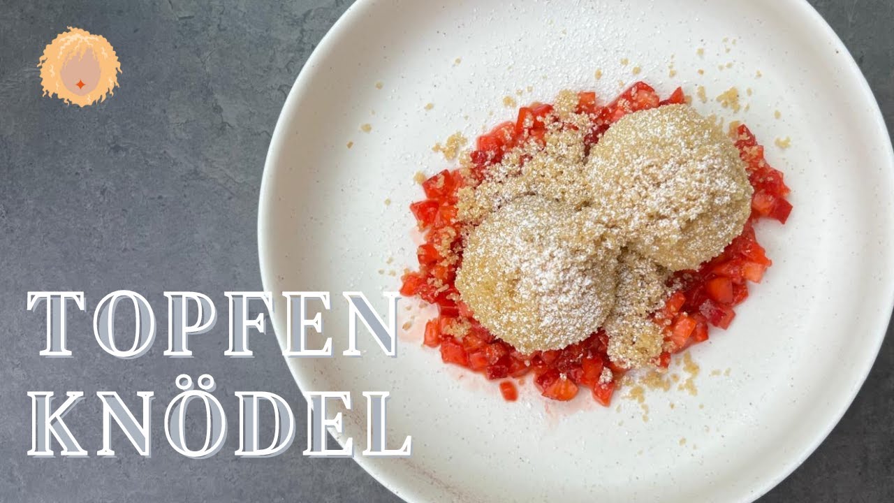 So gelingen sie jedes Mal: ultra weiche Topfenknödel mit Erdbeeren
