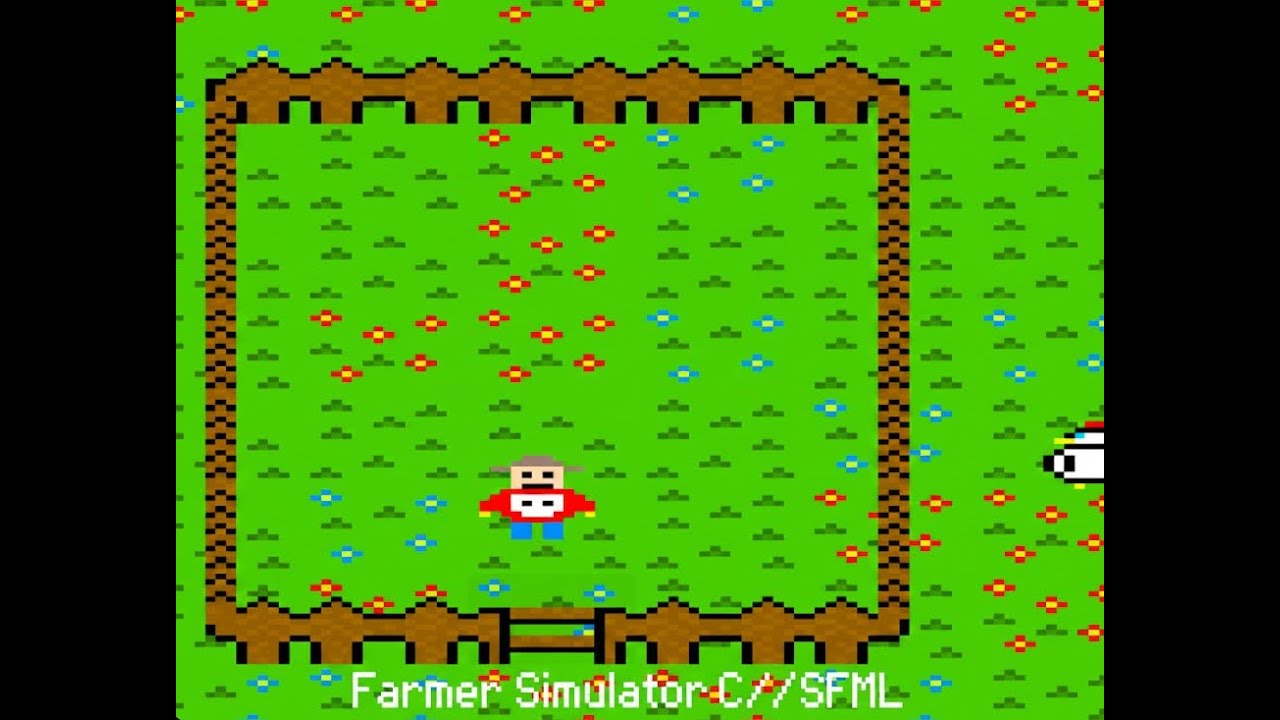 farmer simulator videogame C++/SFML