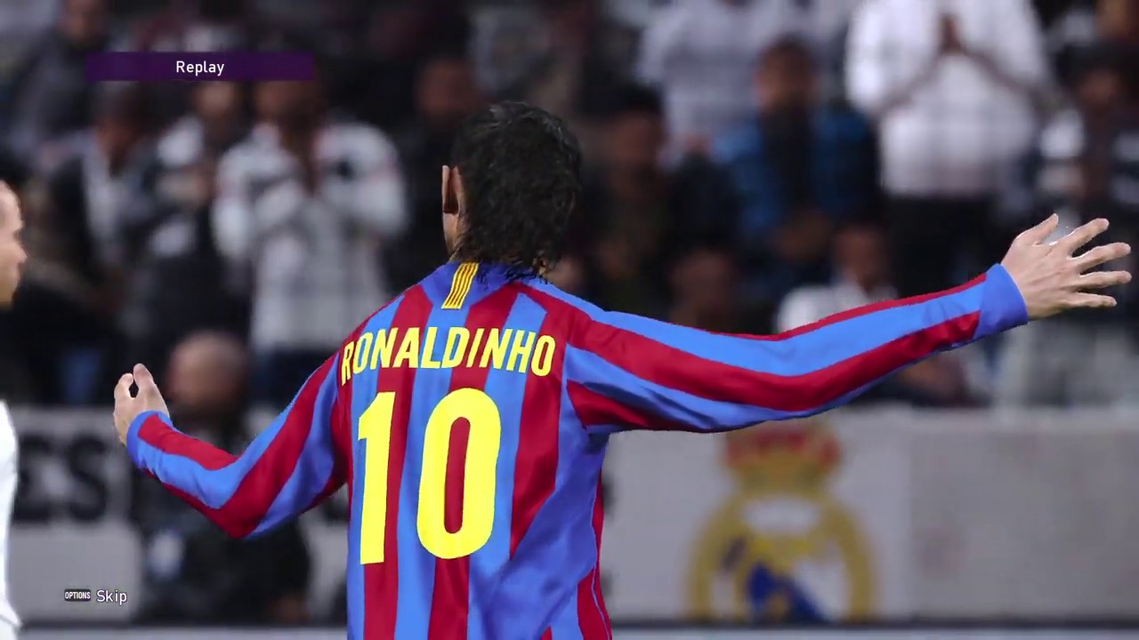 معقوول شيئ لا يصدق شاهد اجمل كيم بين برشلونة وريال كلاسيكو الاساطير في الزمن الجميل بيس 2020 PES2020