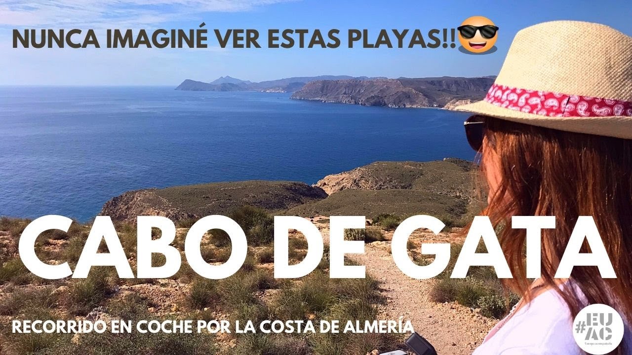 CABO DE GATA🤩Ruta en COCHE🚗ALMERÍA. (Guía ESPAÑA)