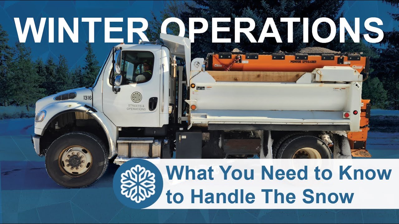 City of Bend Winter Operations - Winter Tips