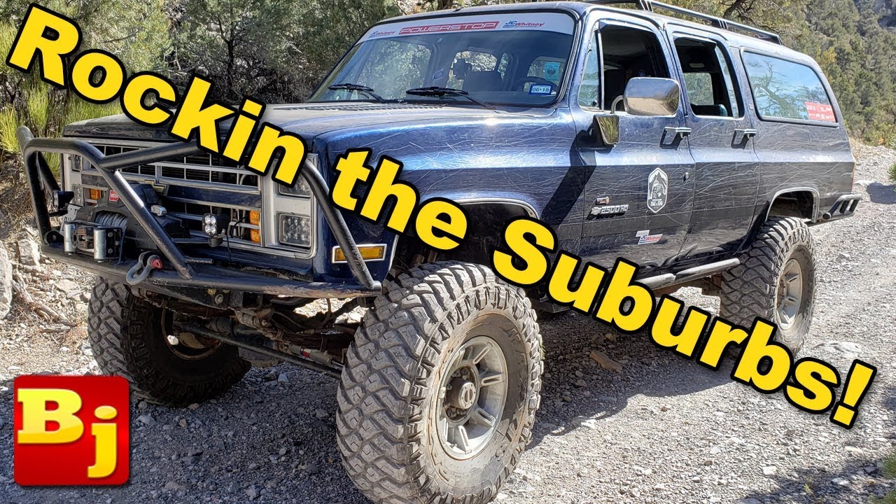 Overlanding, Rock Crawling, Grocery Getting Square Body Suburban on 40s!