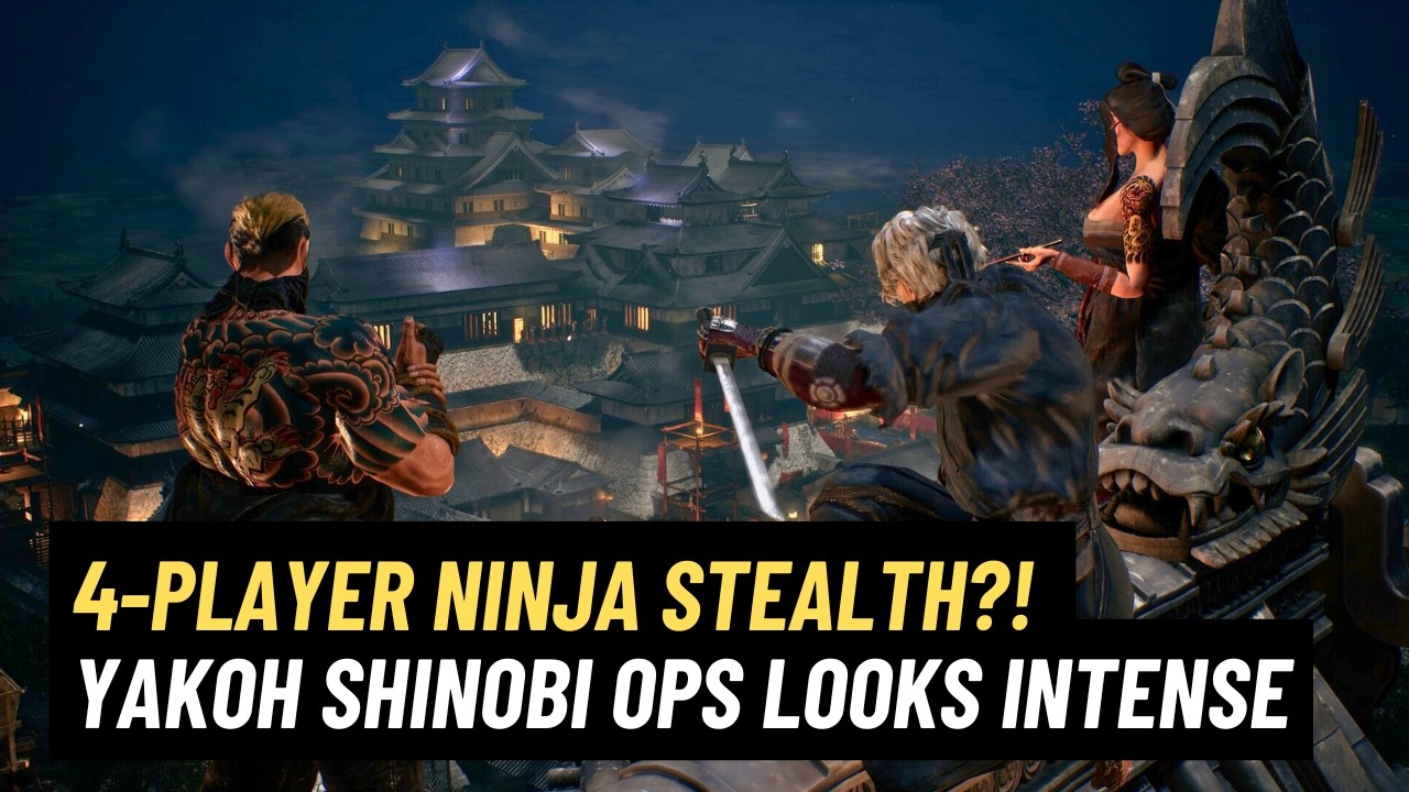 New PS5 Ninja Game Forces You to Survive Together or Die Alone | Yakoh Shinobi Ops Gameplay Trailer