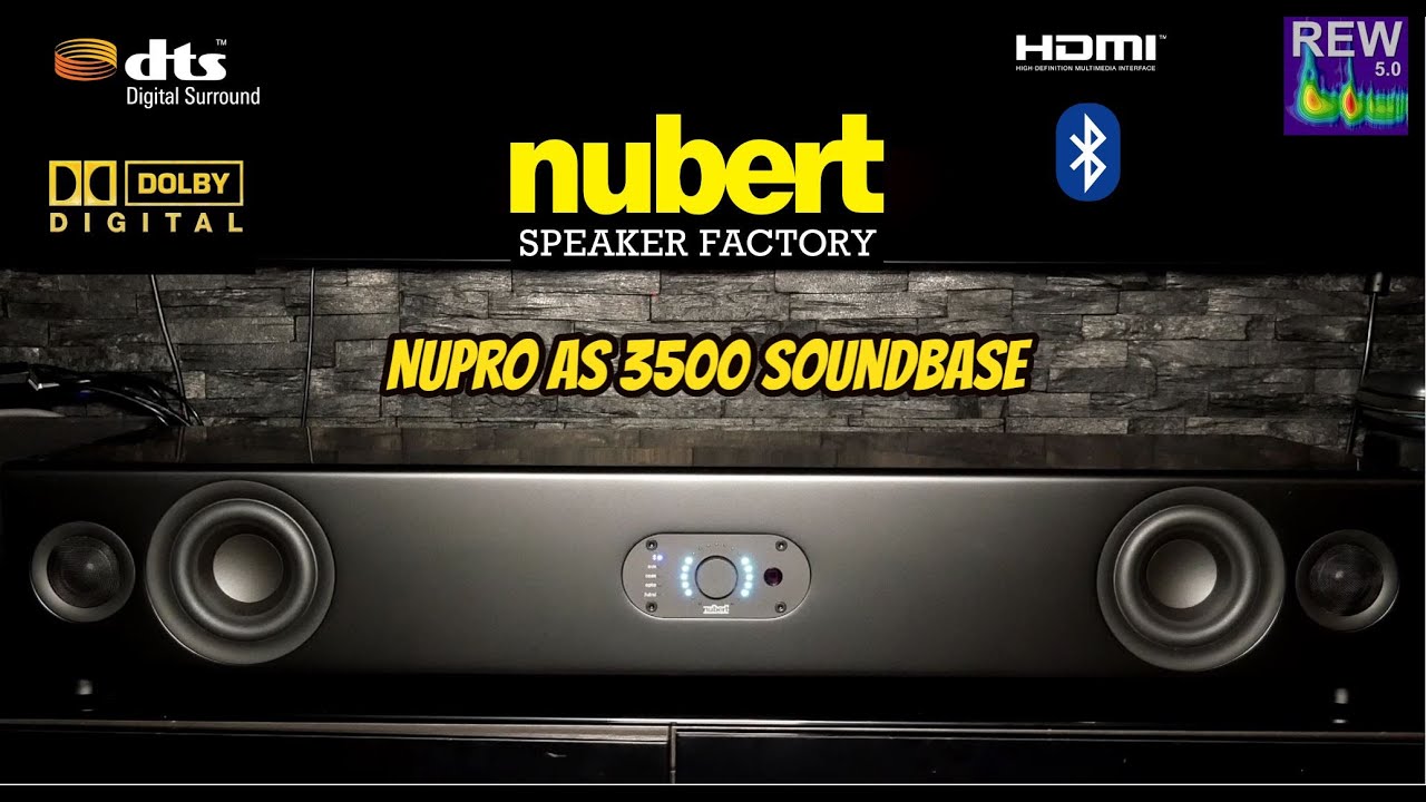 Nubert nuPro AS-3500 Soundbase / Soundbar / Review / Test / Unboxing / Messung ..