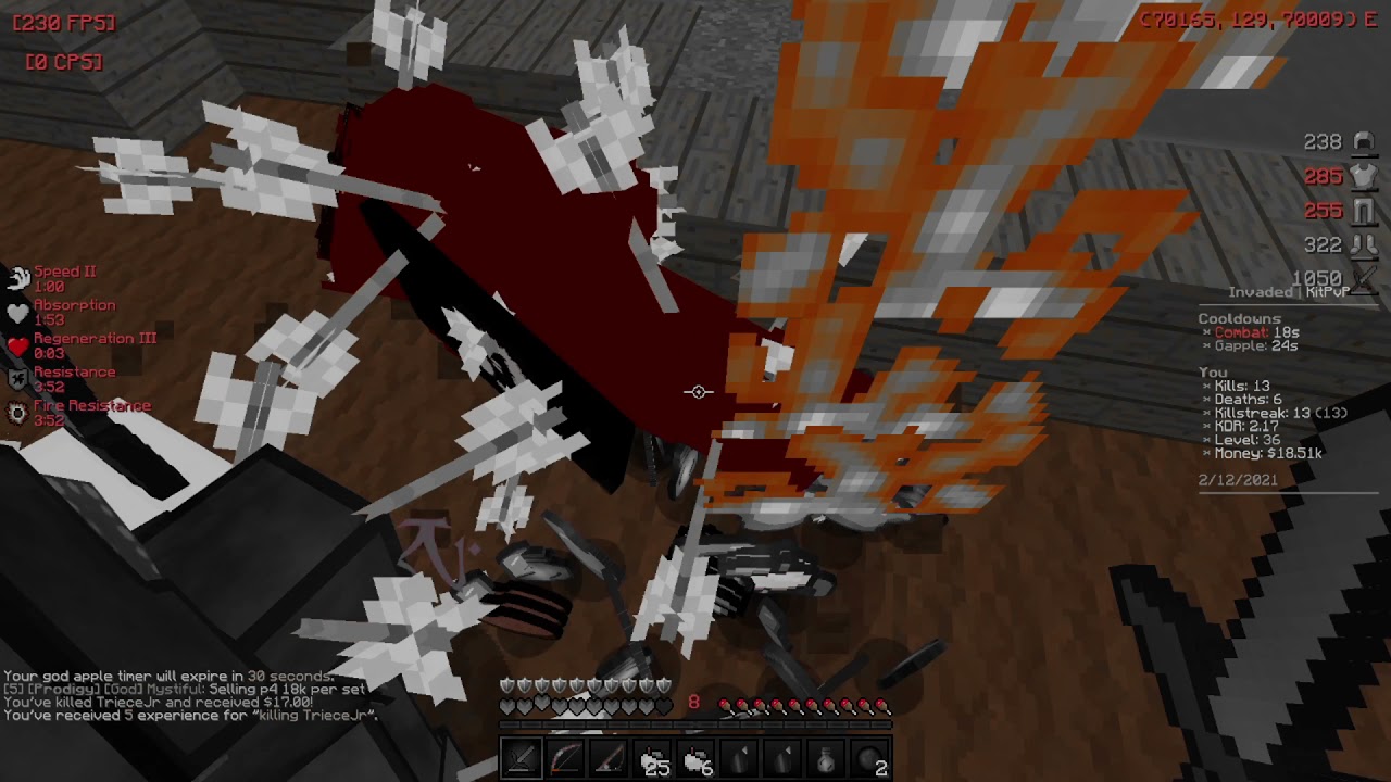 Running Invadedlands for 4:39 | InvadedLands KitPvP Montage