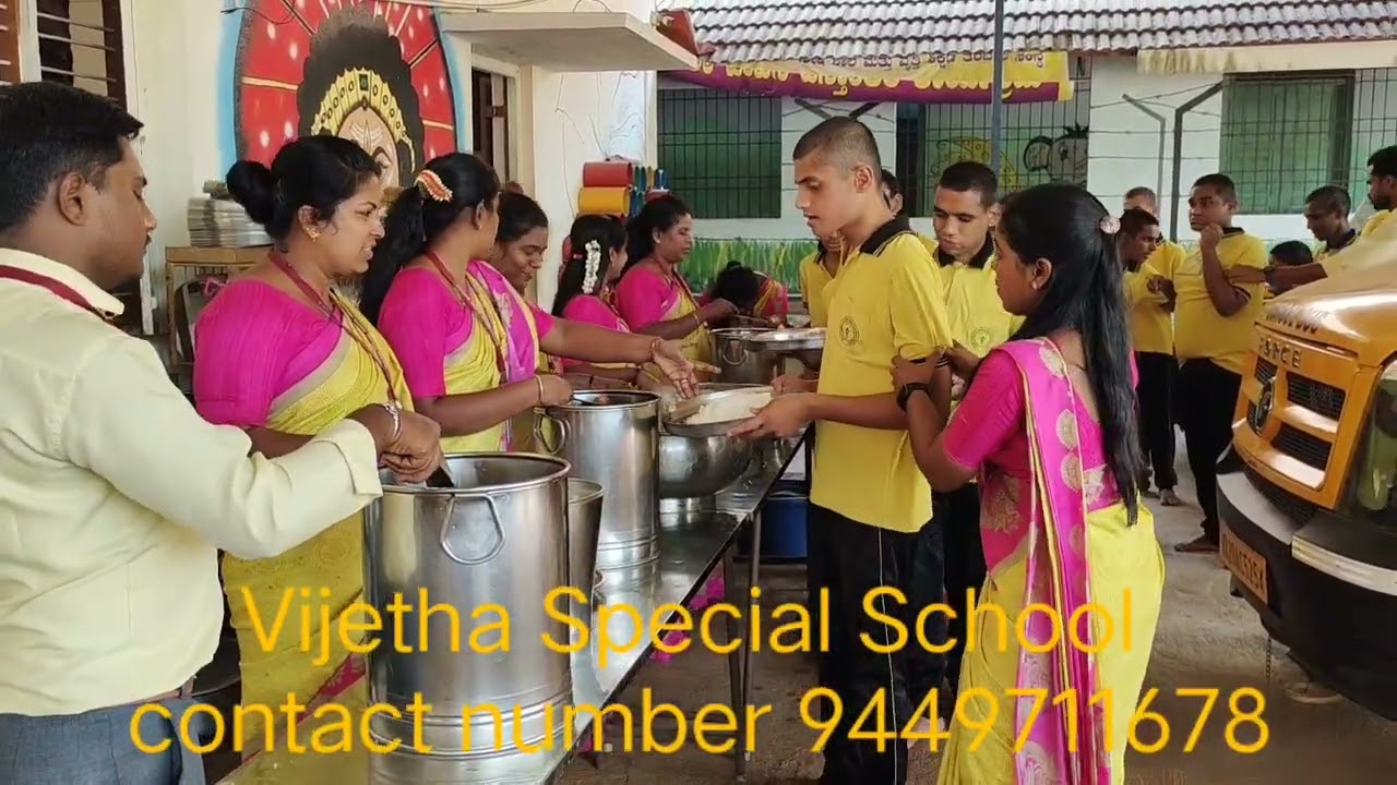 Birthday celebration of Baby.Janvi, daughter of Mr.Prasad & Mrs.Soumya at Vijetha Special School