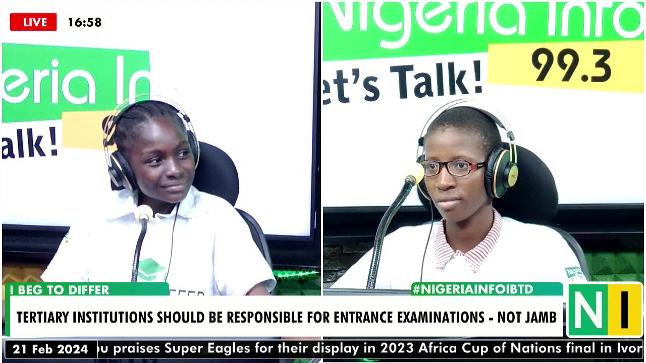 (Playoff) Debate: 'Tertiary Institutions Should be Responsible for Entrance Examinations, Not JAMB.'