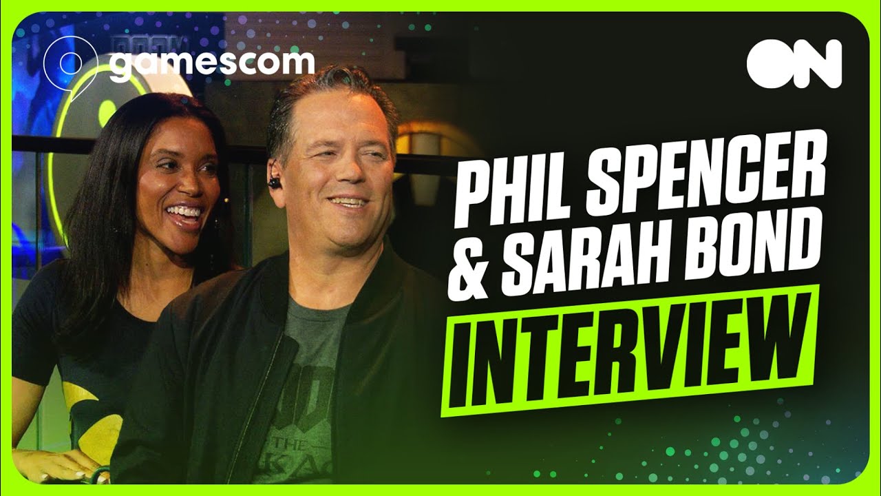 Phil Spencer & Sarah Bond EXCLUSIVE Xbox Gamescom Interview