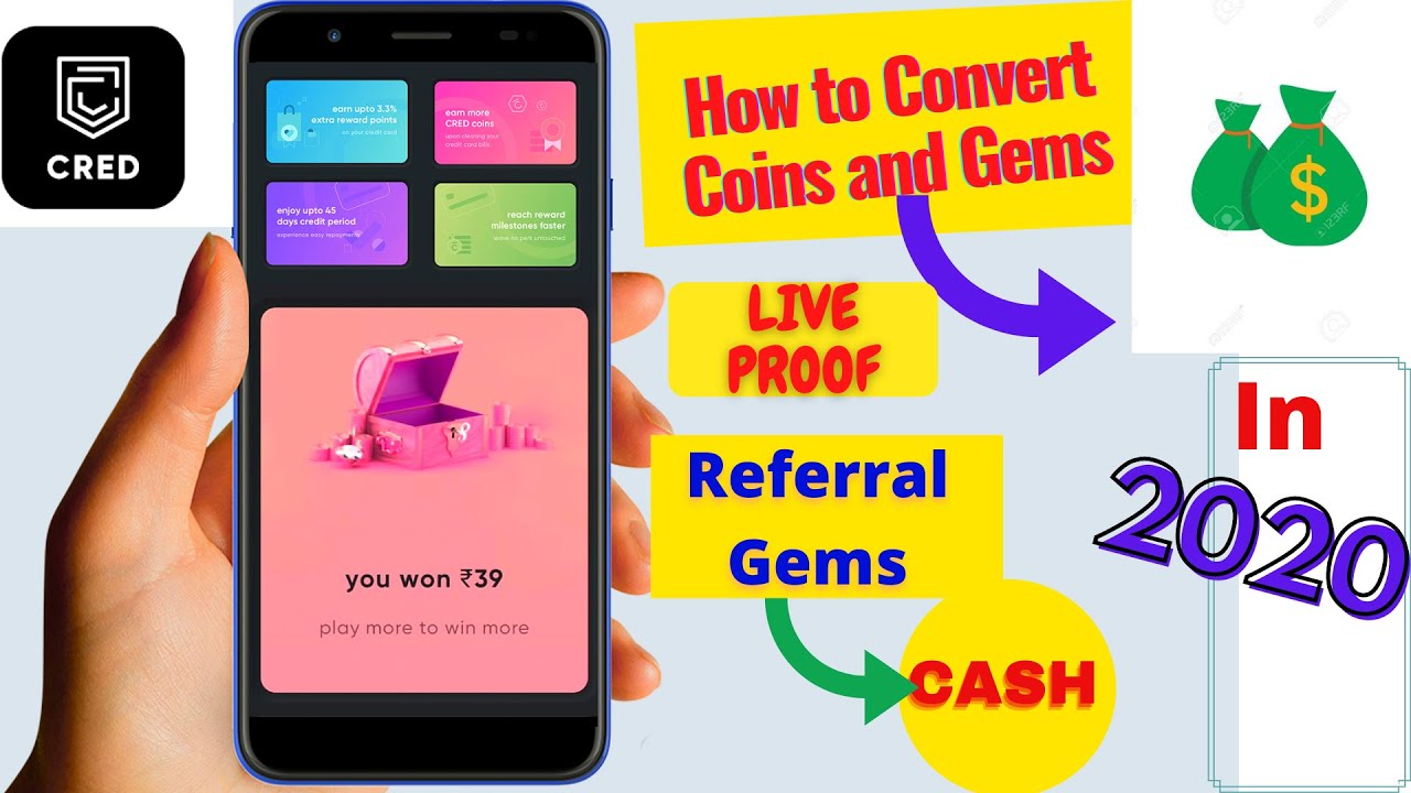 How to use Gems in Cred App I How to use Coins in Cred App I How to redeem Referral Gems in Cred App