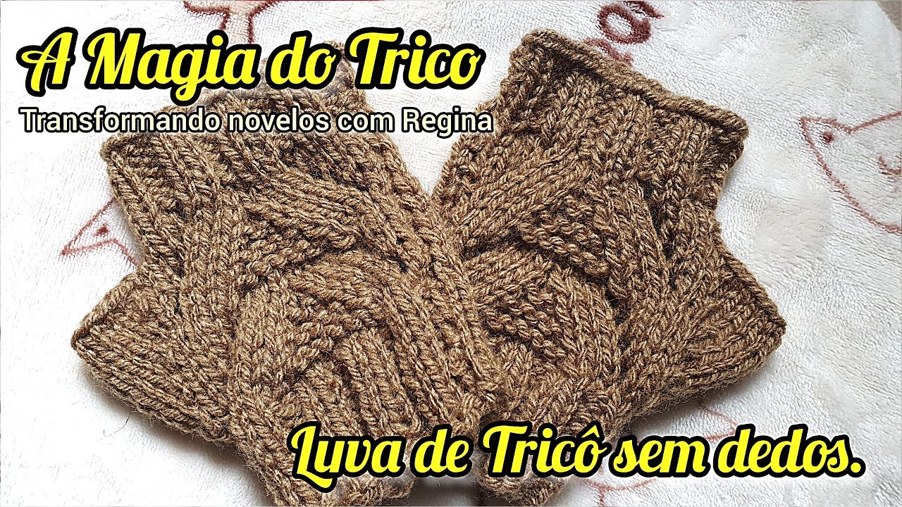 Luva de Trico sem Dedos