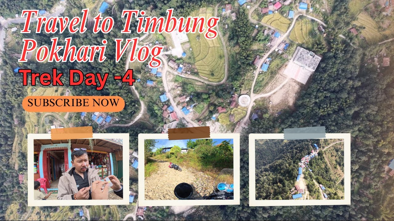 Timbung Pokhari Bata Farkinda Yasto Vayoni 🤣 || Trek Day -4 || Bike Accident Vayo 😓