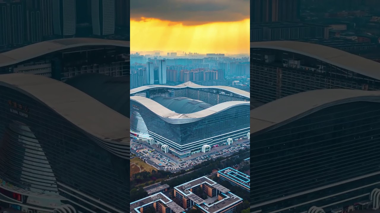 Chengdu Global Center, Largest single structured building in the world. #chengduchina