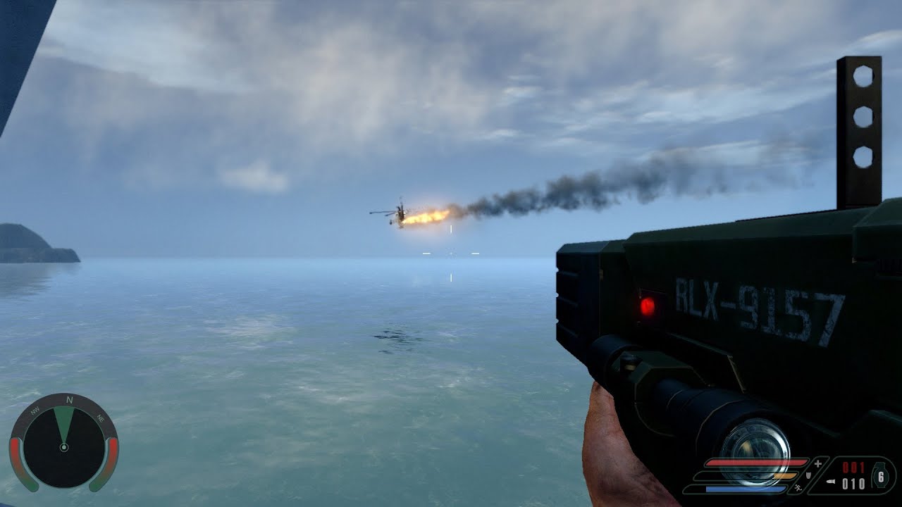 Crysis Wars Моды .Far Crysis X Бета 3 .0 .Часть 4  Регулятор и грузовое судно,финал билда