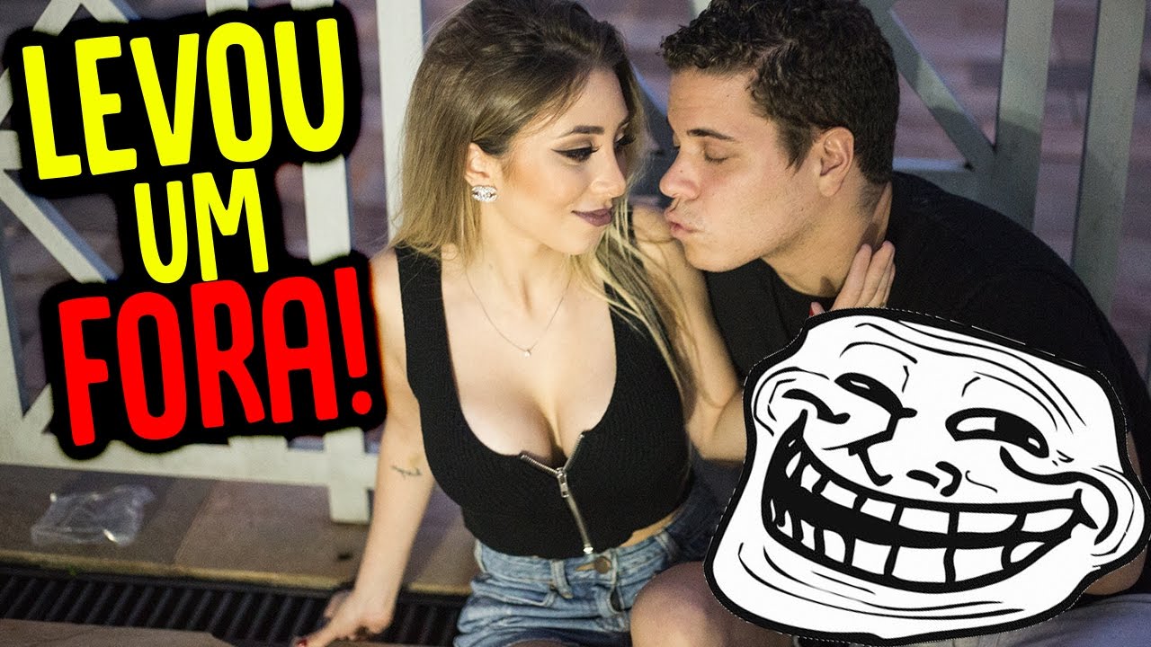 TROLLEI MEU AMIGO COM UMA MENINA GATA !!!