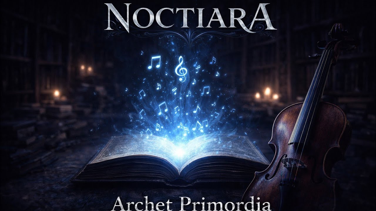 Noctiara - Archet-Primordia (Official Video) | Gothic Nu metal instrumental 