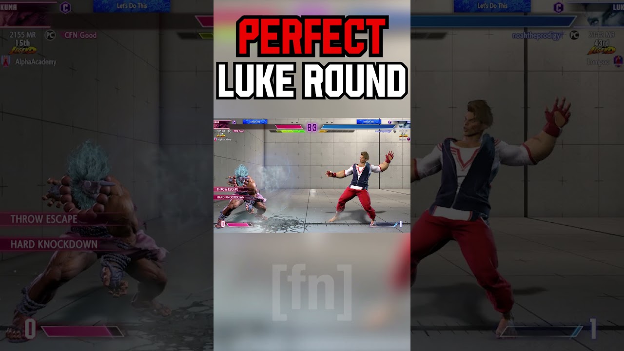 This Is What PEAK Luke Gameplay Looks Like 😳 #sf6 #sf6gameplay #luke