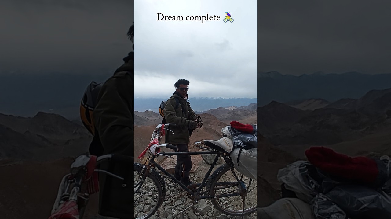 Ladakh cycle ride complete ❤