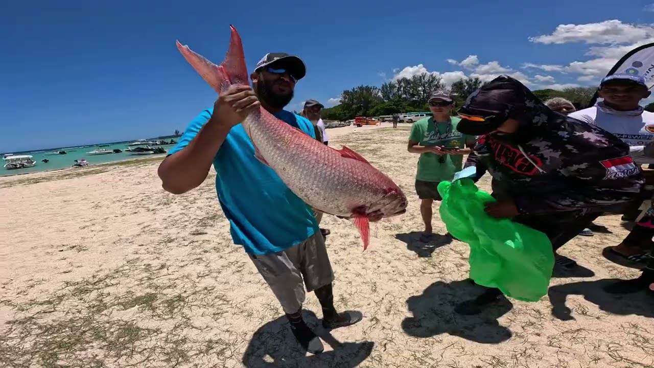 Kayak fishing competition Flic en Flac