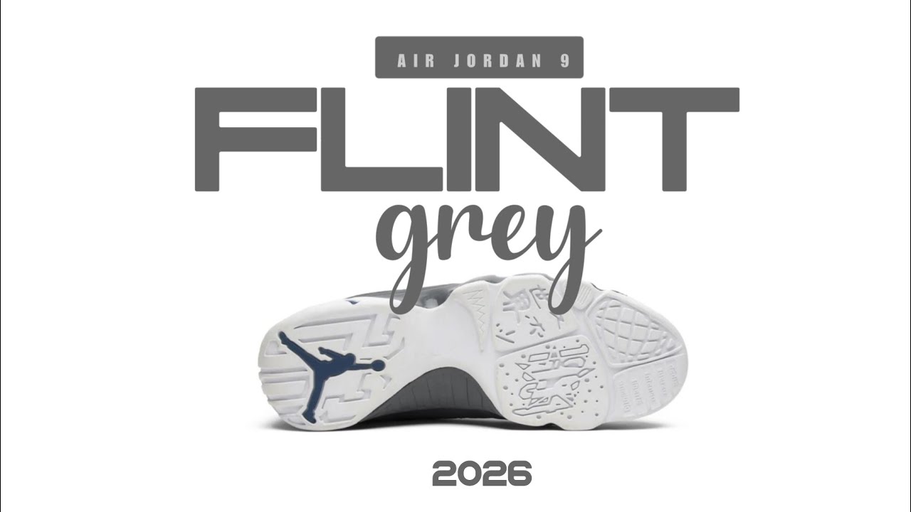 🔥 2026 Air Jordan 9 FLINT GREY First Look! Must-Cop or Drop?