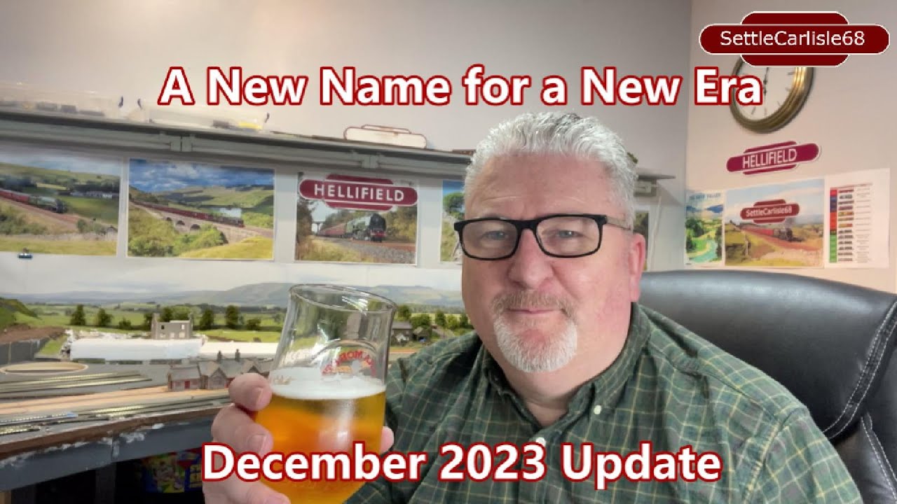 N Gauge Model Railway Hellifield, SettleCarlisle68 December 2023 Layout Update, New Name New Era