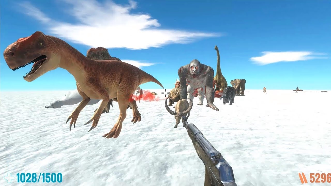 All Units versus Me. FPS Perspective! Animal Revolt Battle Simulator