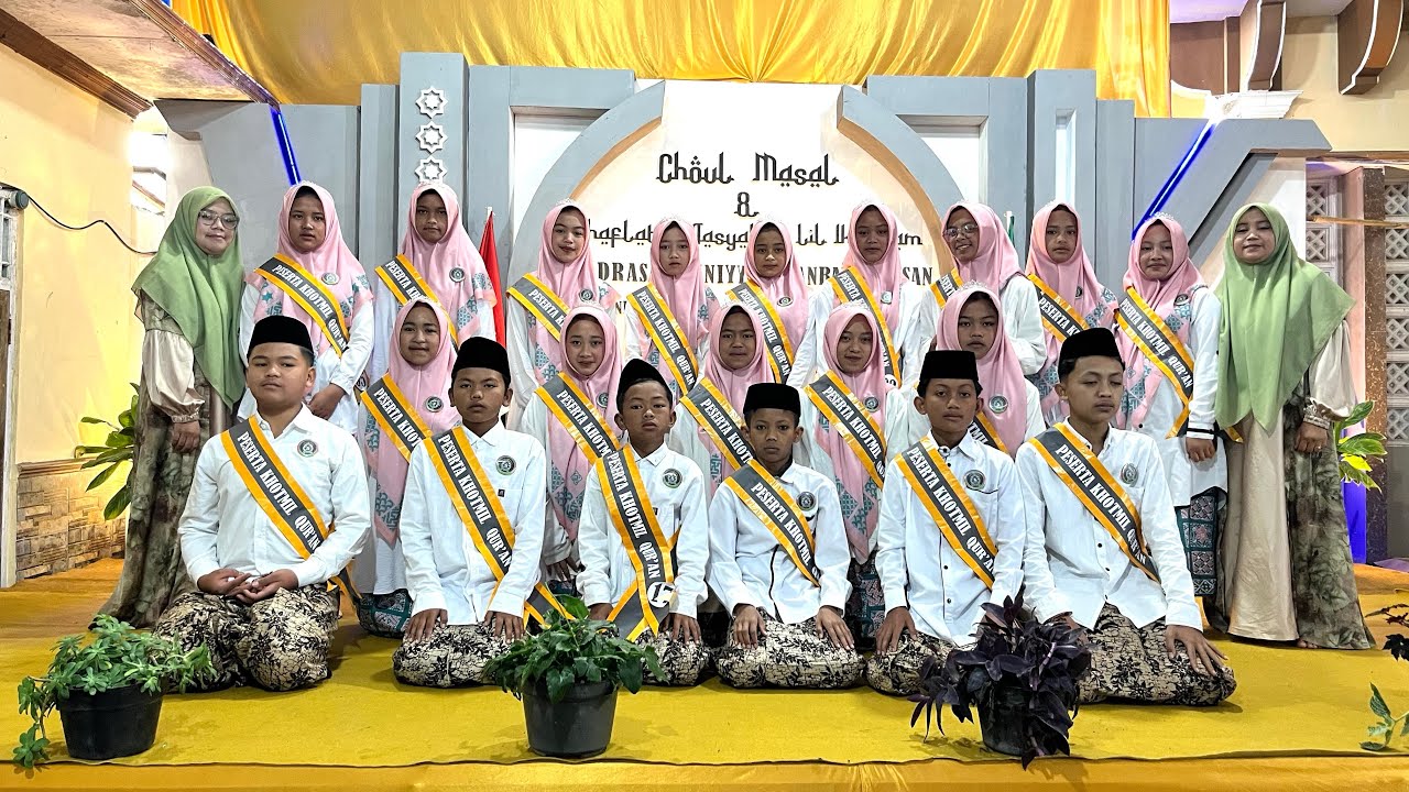 Khotmil qur’an madrasah diniyah mamba’ul ichsan yg ke -55 . Kamis 12 februari 2026