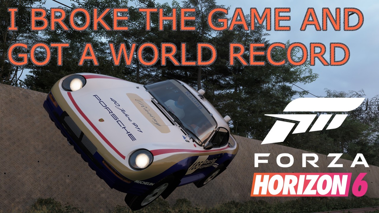 Я сломал игру и установил МИРОВОЙ РЕКОРД! - Forza Horizon 6