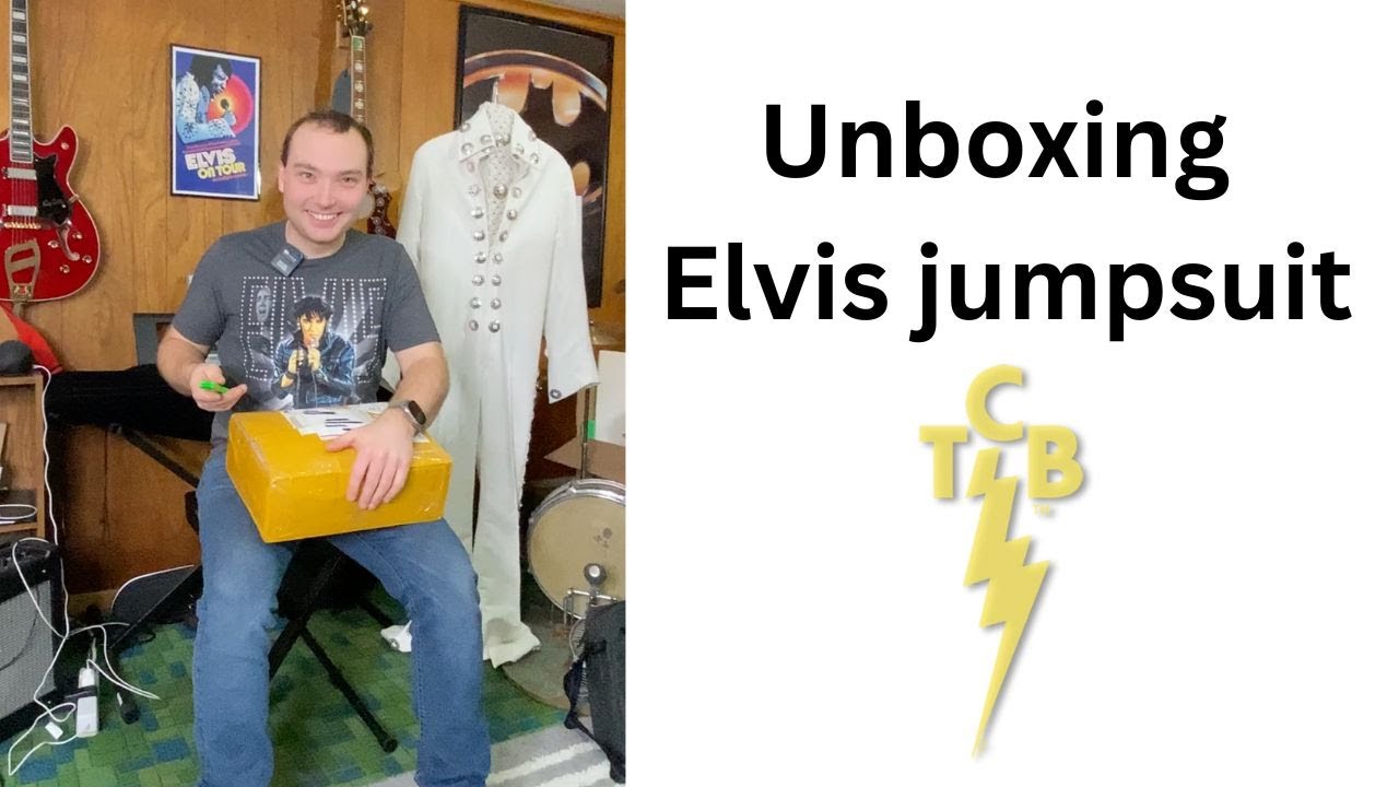 Elvis jumpsuit unboxing