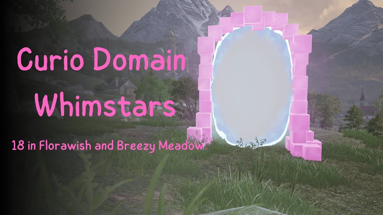 [Infinity Nikki] Curio Domain Whimstars Florawish & Bezzy Meadow
