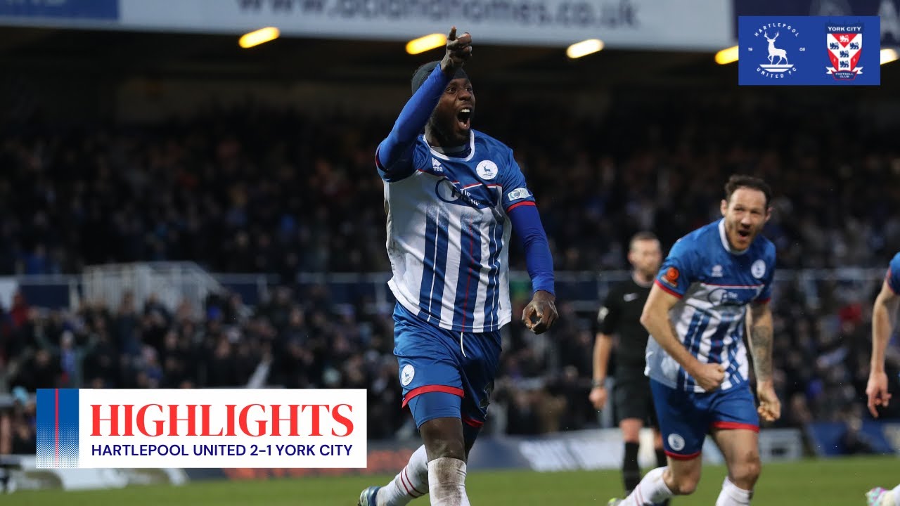 The Kevin Phillips era gets underway 🙌 | Hartlepool United 2-1 York City