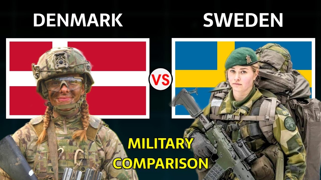 Denmark vs Sweden Military Power Comparison 2025
