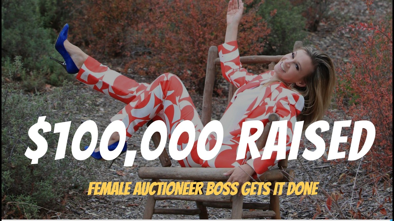 South Florida Fundraising Auctioneer Raises Big $$$ | Charity Auctioneer Abra Annes